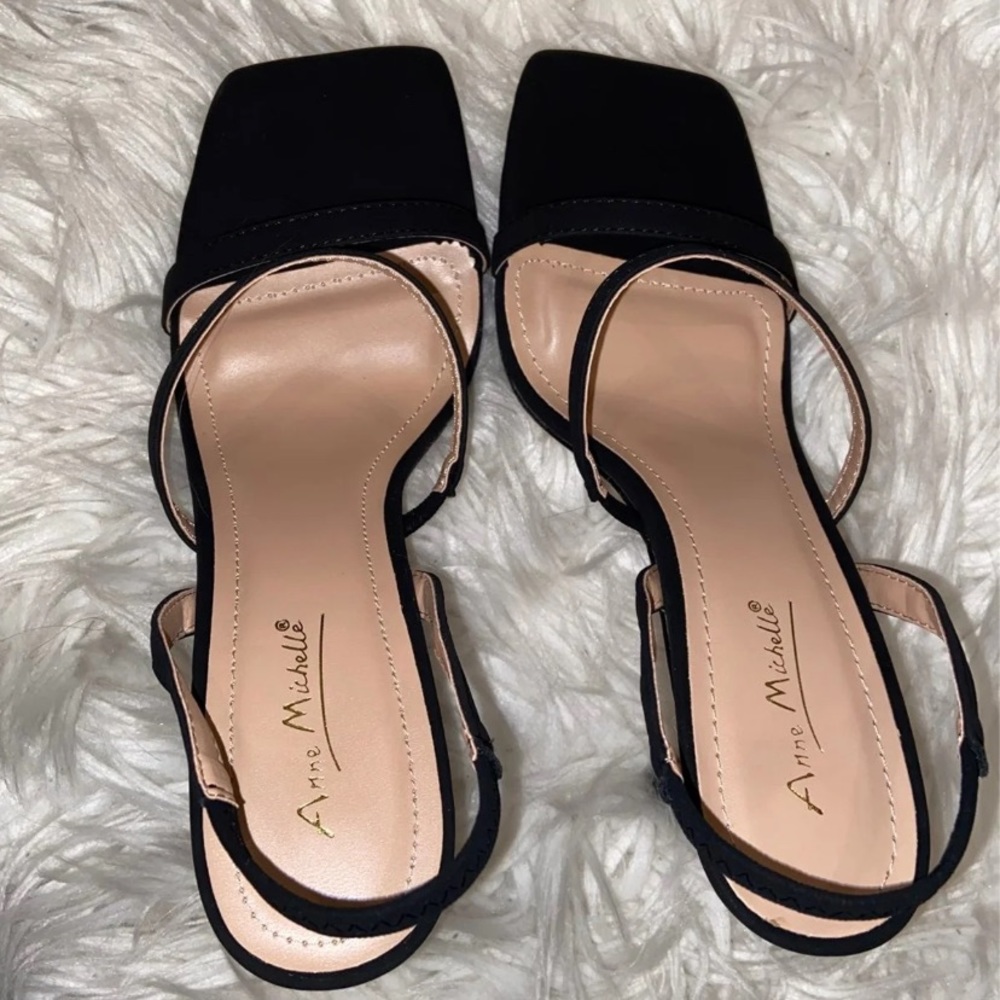 Black heels